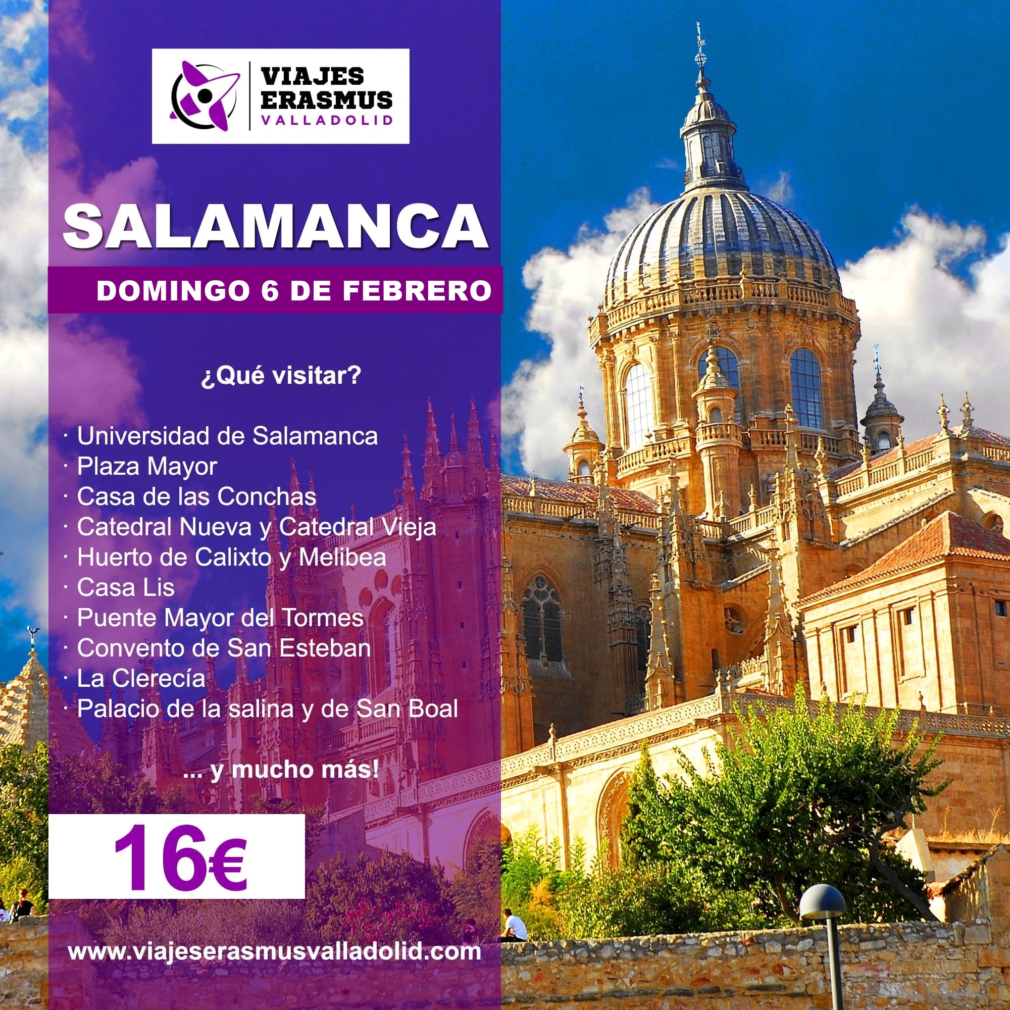 Viaje a Salamanca 6 de febrero