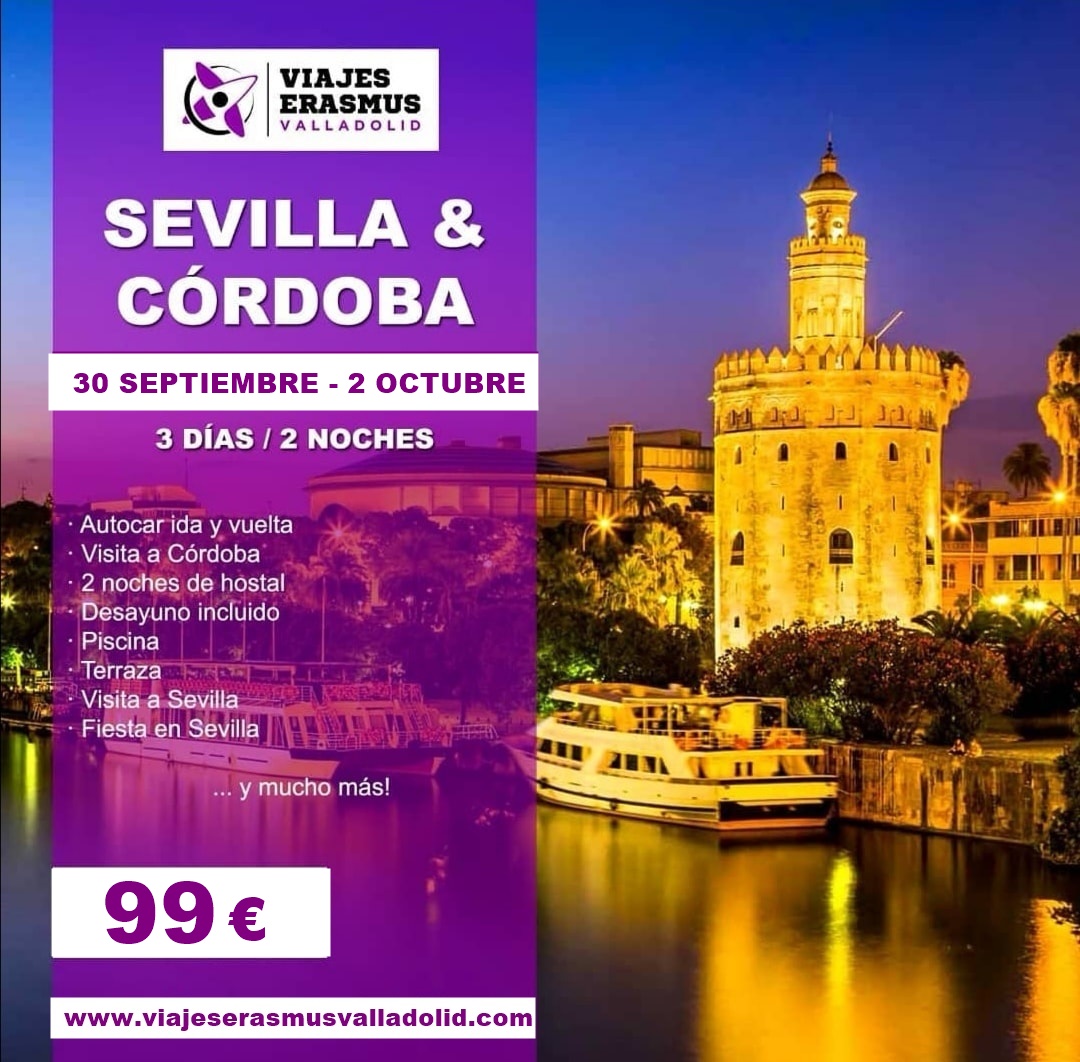 Viaje a Sevilla 30 Septiembre – 2 Octubre